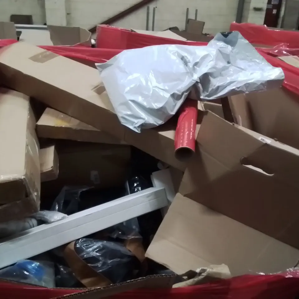 PALLET OF ASSORTED HOUSEHOLD GOODS AND PRODUCTS TO INCLUDE;TOTAL PAINT EXTENTION POLE,ANTI AGEING BEAUTY PILLOW,CARPET KNEE KICKER