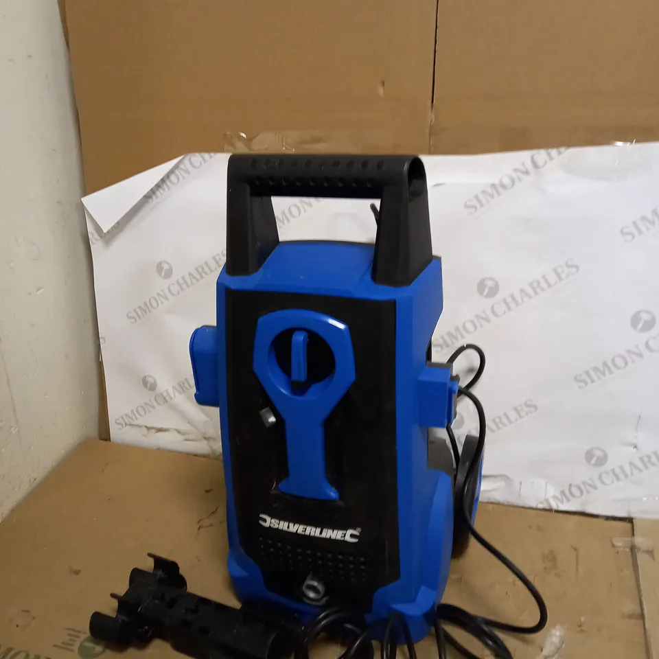 SILVERLINE 834832 105BAR HIGH PRESSURE WASHER 1400W