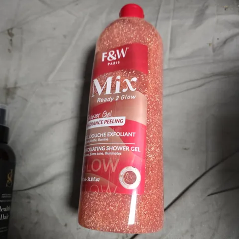 APPROXIMATELY 15 ASSORTED HEALTH & BEAUTY PRODUCTS INCLUDING F&W SHOWER GEL , KOEC MUD MASK AND JOHN FRIEDA VOLUME LIFT LIGHTWEIGHT SHAMPOO 