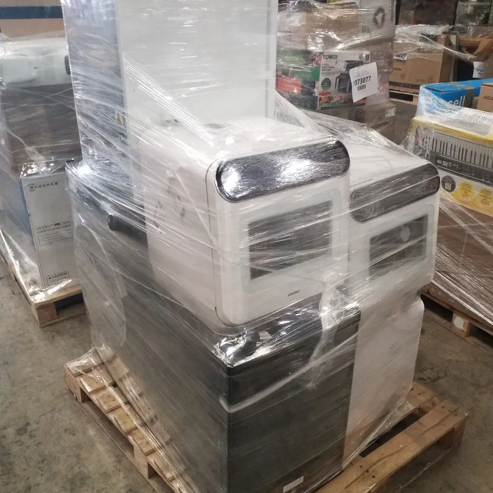 PALLET OF APPROXIMATELY 8 UNPROCESSED RAW RETURN WHITE GOODS TO INCLUDE;