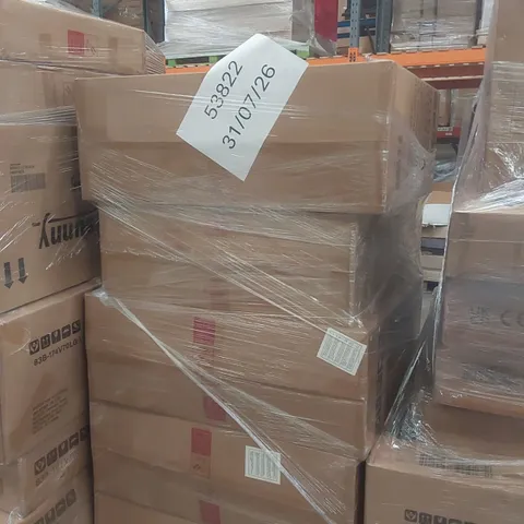 PALLET CONTAINING A VERY LARGE QUANTITY OF ASSORTED DESIGNER FURNITURE PARTS INCLUDING: RECLINER CHAIR PARTS ECT