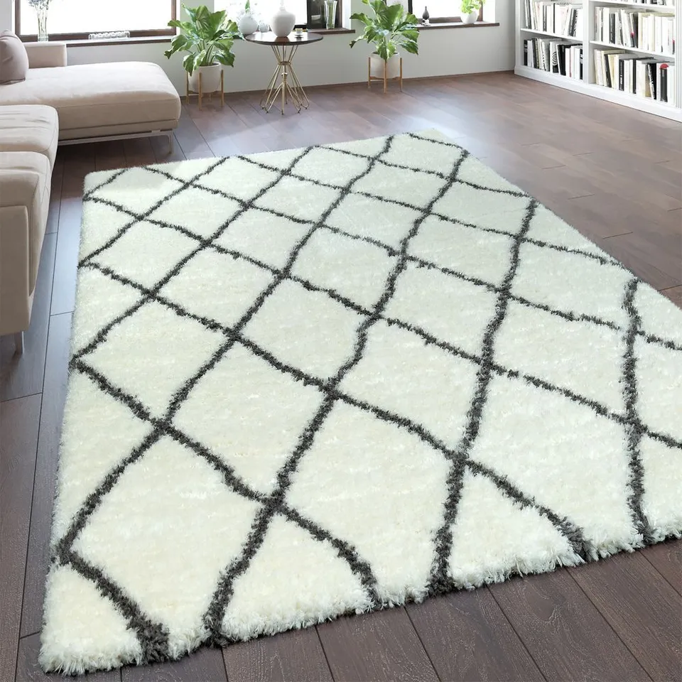 BRAND NEW BAGGED PACO HOME 075 MAGHREB RUG IN CREAM - 80 x 150cm