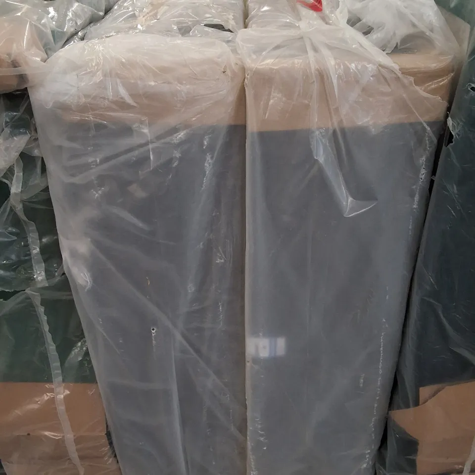 DUNELM 135CM 2 DRAWER SLATE GREY DIVAN BASE (2 PARTS)
