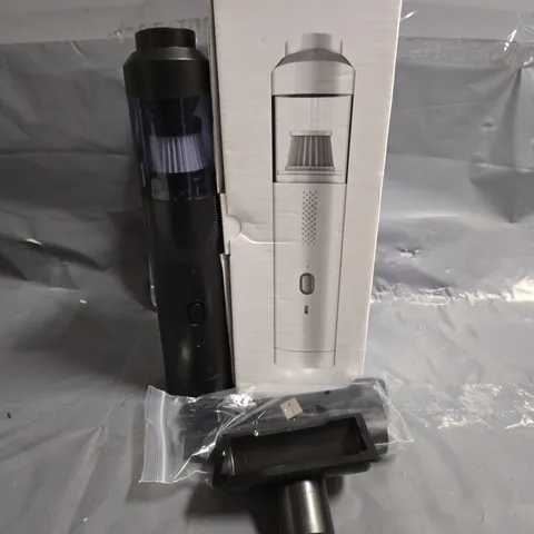 BOXED HOUSEHOLD/VEHICLE VACUUM CLEANER IN BLACK