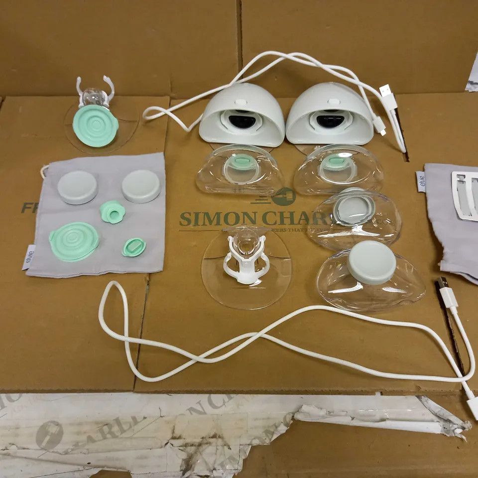ELVIE BREAST PUMP, 2 PUMPS