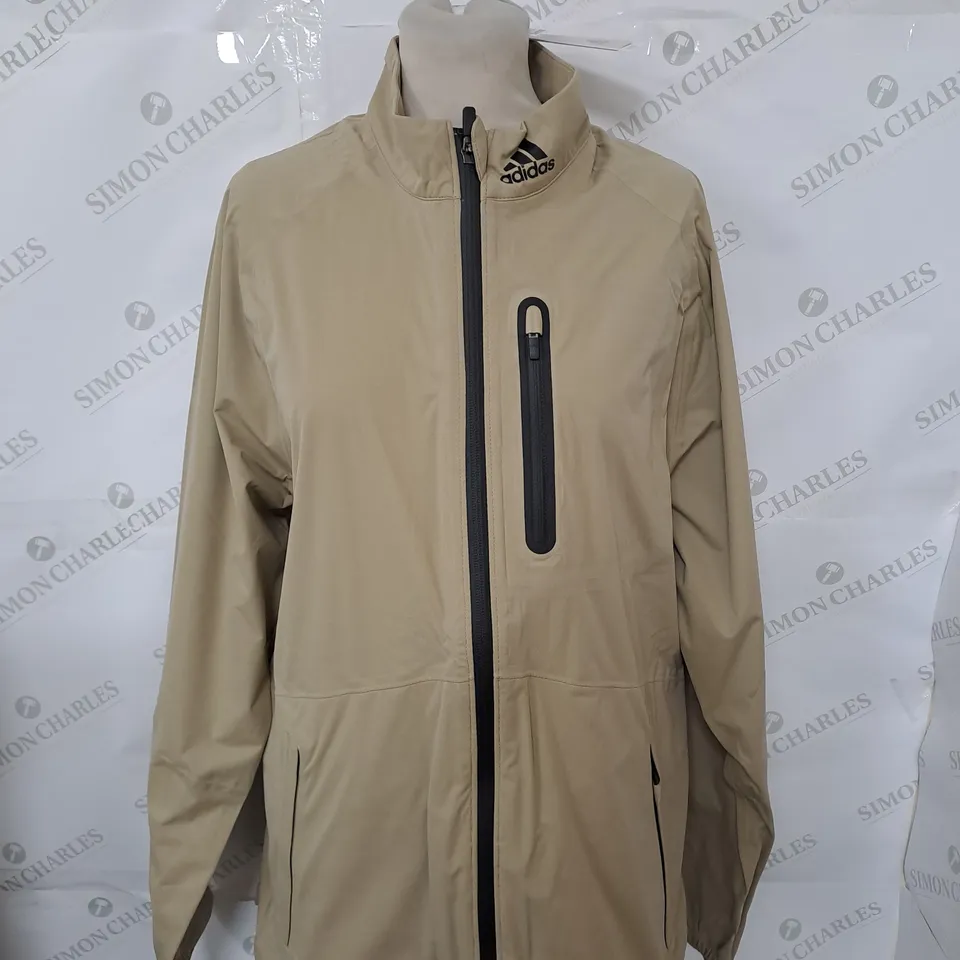 ADIDAS RAIN READY ZIPPED JACKET SIZE L