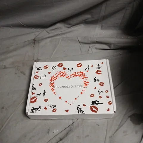 I FUCKING LOVE YOU – ADULT NOVELTY WOODEN TOKEN BOX SET