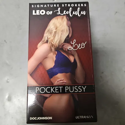 BOXED SIGNATURE STROKERS LEO OF LEOLULU POCKET PUSSY