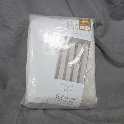 PAIR OF CURTAINS – 66 X 90 INCHES (168 X 229 CM), EYELET HEADER, FULLY LINED