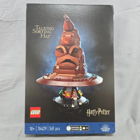 BOXED LEGO HARRY POTTER TALKING SORTING HAT - 76429