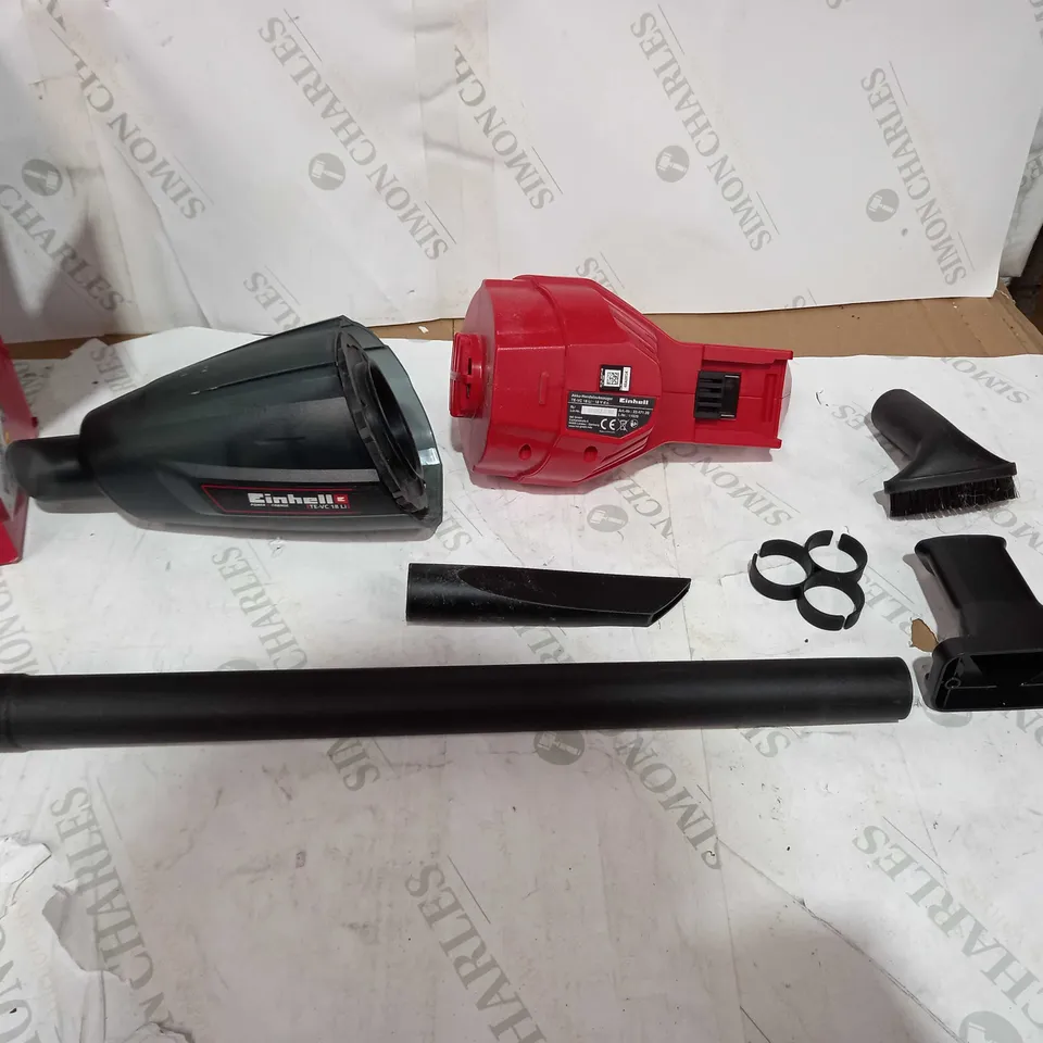 EINHELL TE-VC SOLO POWER X-CHANGE CORDLESS VACUUM CLEANER