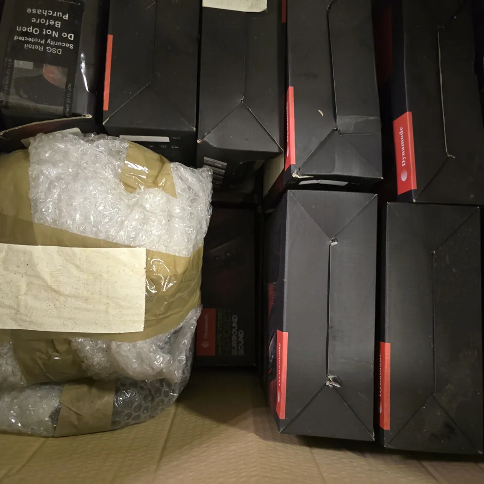 BOX OF APPROXIMATELY 12 ASSORTED ITEMS TO INCLUDE - DYNAMODE DH-660 HEADPHONES , DYNAMODE DH-878 HEADSET 