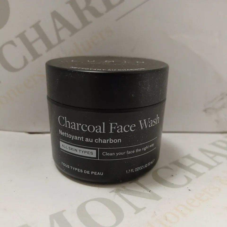 LUMIN CHARCOAL FACE WASH MEN