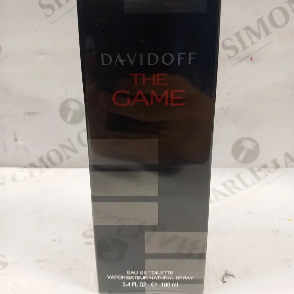 BOXED AND SEALED DAVIDOFF THE GAME EAU DE TOILETTE 100ML