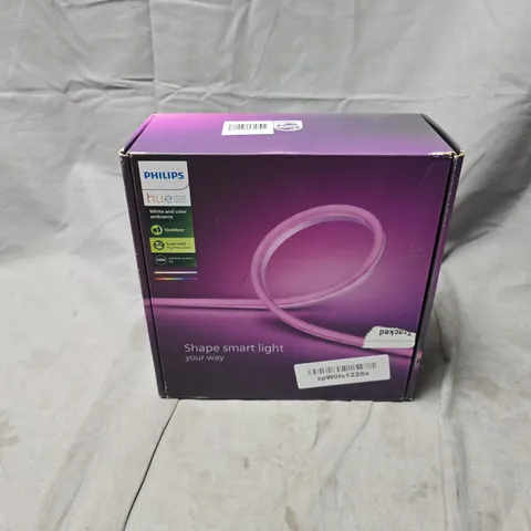 BOXED AND SEALED PHILIPS HUE 20W LIGHTSTRIP OUTDOOR 2M
