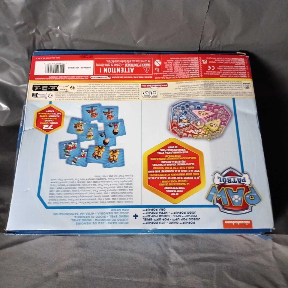 PAW PATROL BOARD GAME - BOXED