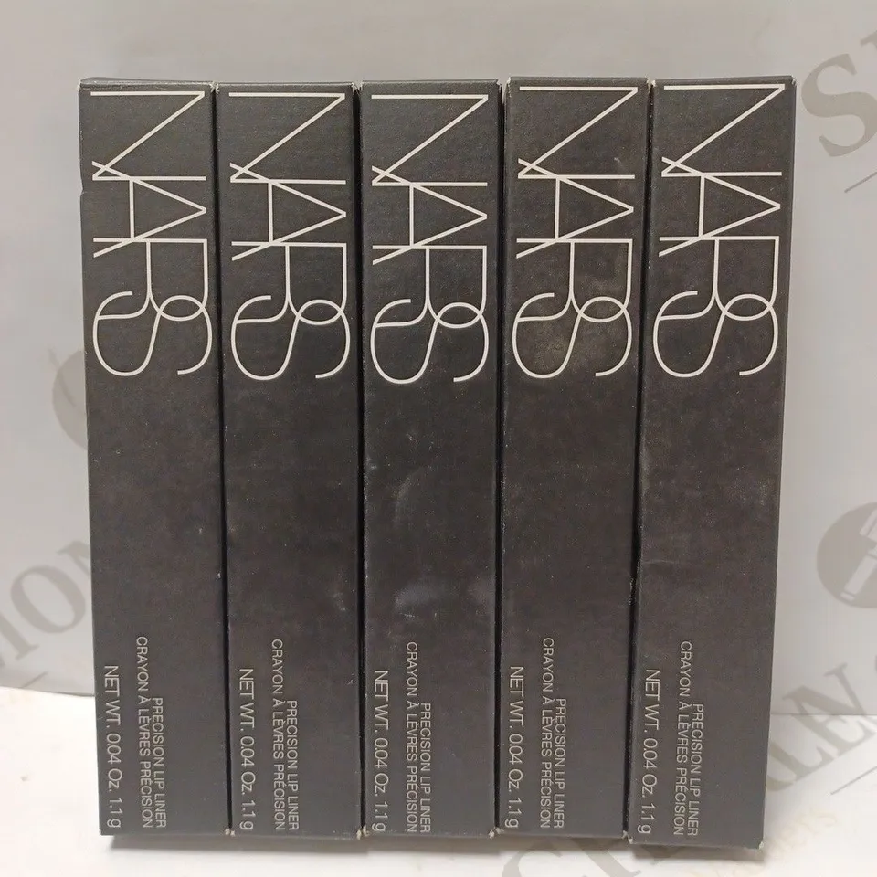 LOT OF 5 NARS PRECISION LIP LINERS - MARIACHI