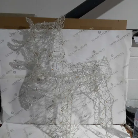 BOXED FESTIVE INDOOR/OUTDOOR PRE LIT RAINDEER
