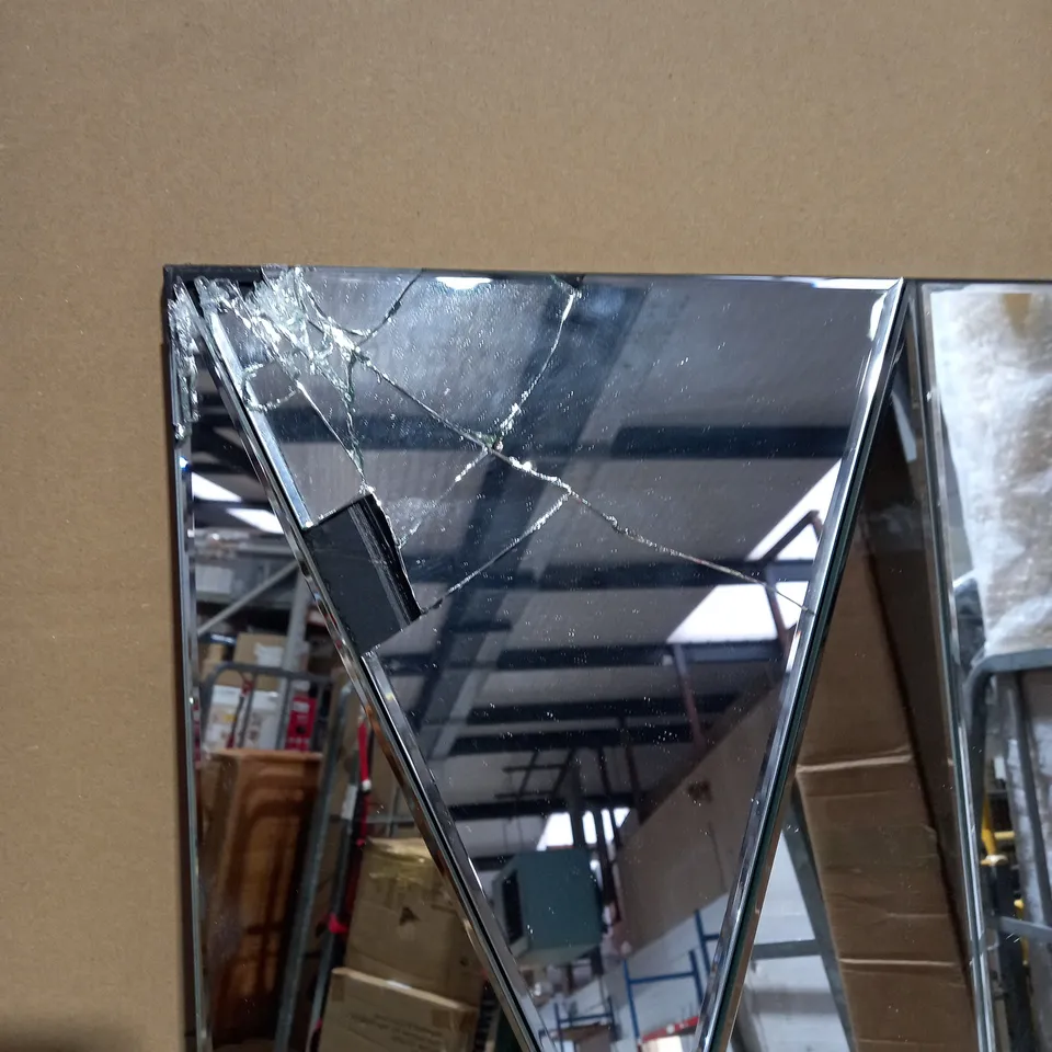 JM BY JULIEN MACDONALD 3D MIRRORED WALL PANEL - COLLECTION ONLY