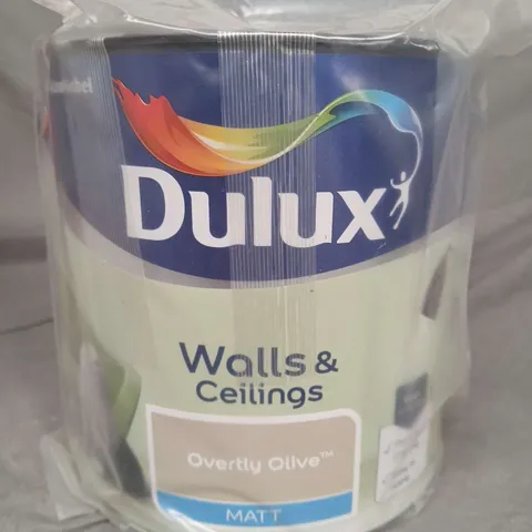 DULUX WALLS AND CEILINGS OVERTLY OLIVES 2.5L / COLLECTION ONLY 