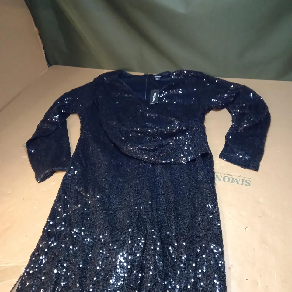 PLUS SEQUIN DRAPED WIDE LEG JUMPSUIT SIZE 16