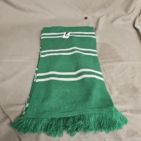WIZARDING WORLD HARRY POTTER AUTHENTIC SLYTHERIN SCARF IN GREEN ONE SIZE 