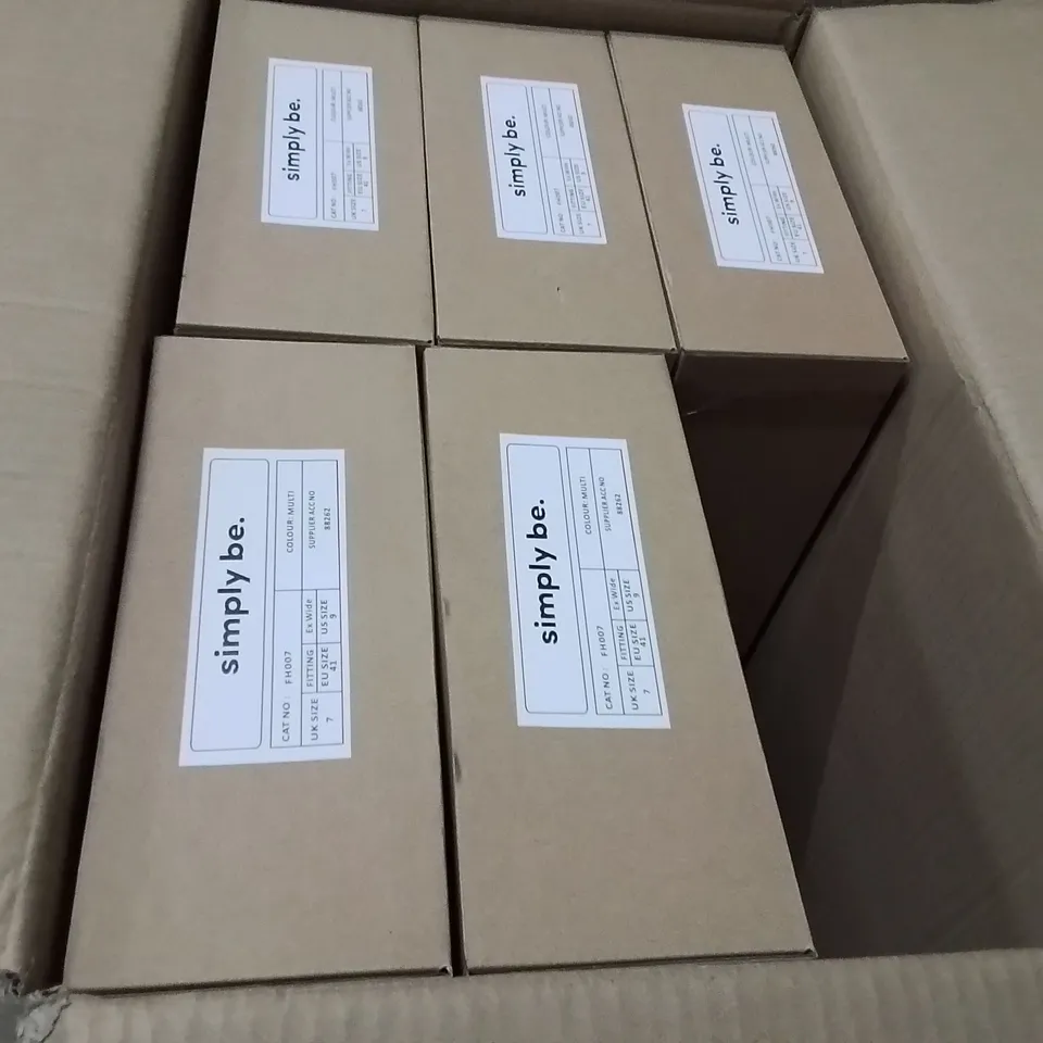 BOXED BRAND NEW APPROXIMATELY 6 SIMPLY BE PATSY EX WIDE SHOES SIZE 7