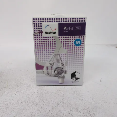 RESMED AIRFIT F20 FOR HER CPAP MASK β SIZE M (BOXED)