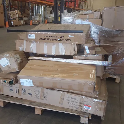 PALLET CONTAINING A LARGE QUANTITY OF ASSORTED FURNITURE PARTS ECT 