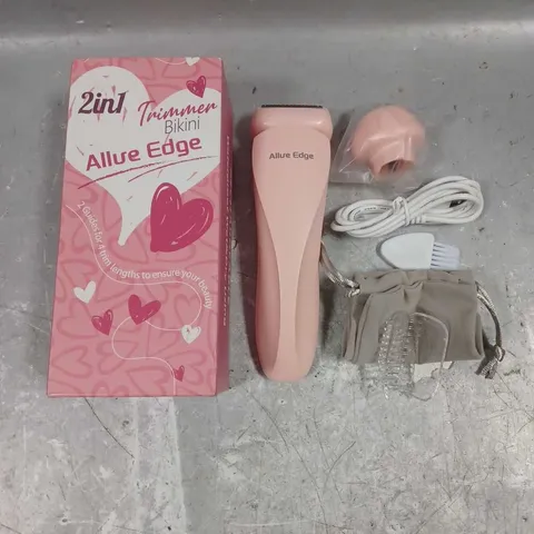 BOXED ALLURE EDGE 2IN1 BIKINI TRIMMER IN PINK