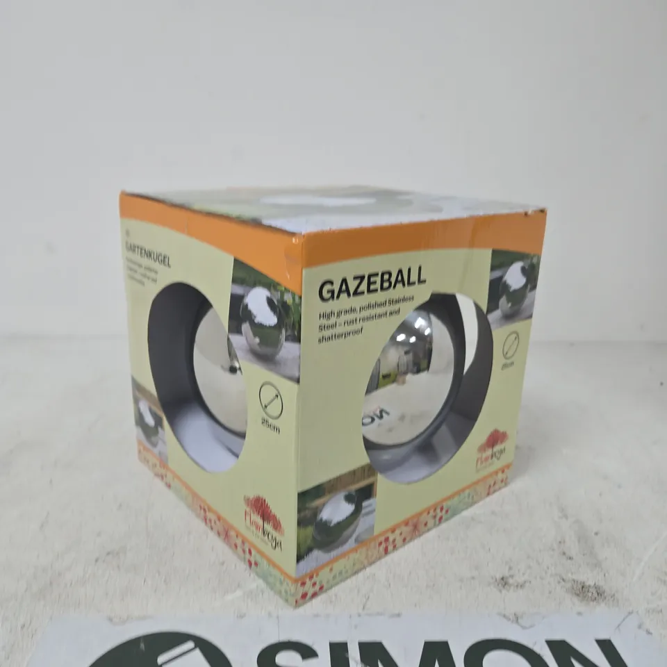 GAZEBALL GARDEN ORNAMENT – STAINLESS STEEL SPHERE 