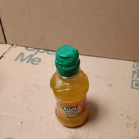 APPROXIMATELY 12 ASSORTED DRINK ITEMS INCLUDING FRUIT SHOOT , HUEL BANANA AND MINOR FIGURES BARISTA OAT 