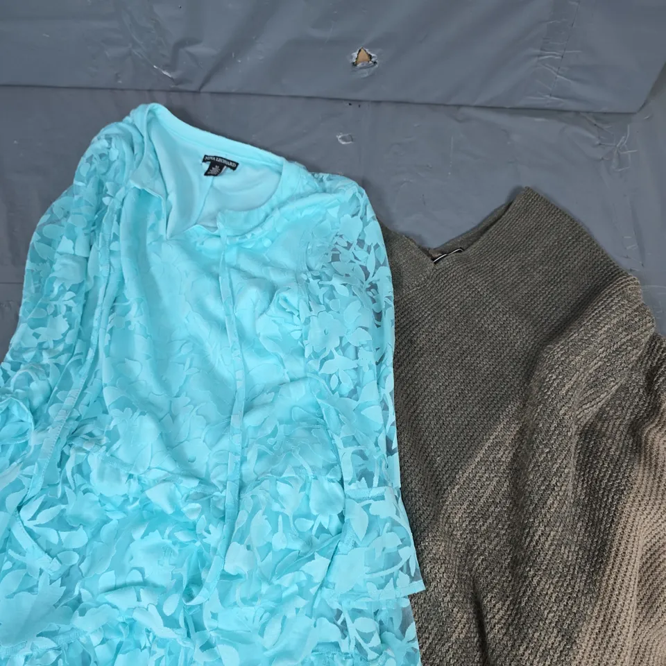 APPROXIMATELY 15 ASSORTED WOMENS CLOTHING PRODUCTS IN VARIOUS BRANDS & SIZES 