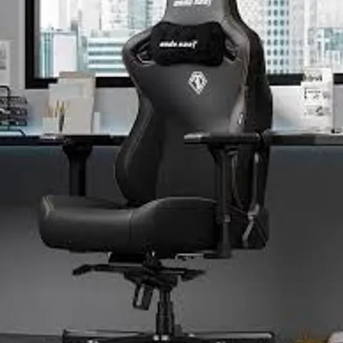 BOXED ANDASEAT KAISER SERIES 3 PREMIUM GAMING CHAIR BLACK