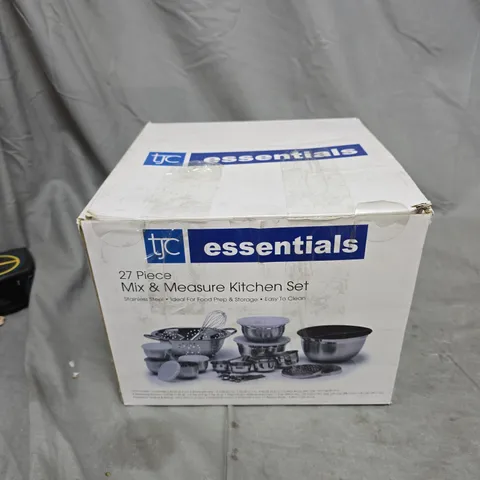 TC ESSENTIALS 27-PIECE MIX & MEASURE KITCHEN SET