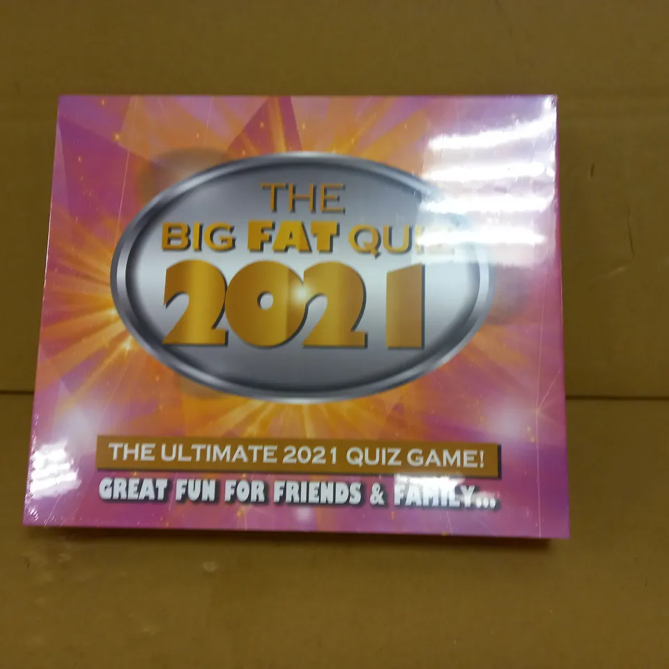 THE BIG FAT QUIZ 2021 QUIZ GAME