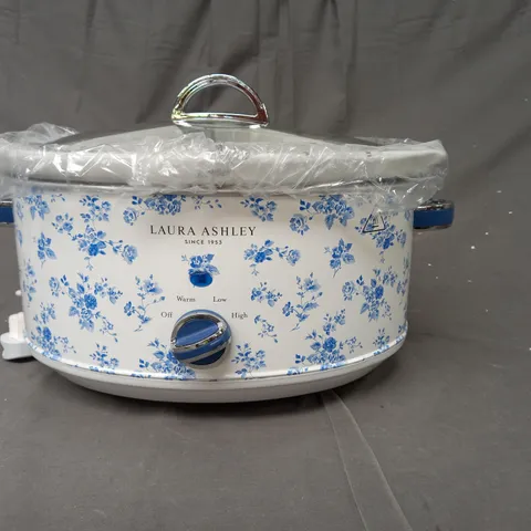 BOXED LAURA ASHLEY SLOW COOKER 6.5L