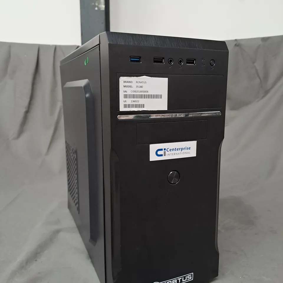 RENATUS 35180 PC COMPUTER IN BLACK 