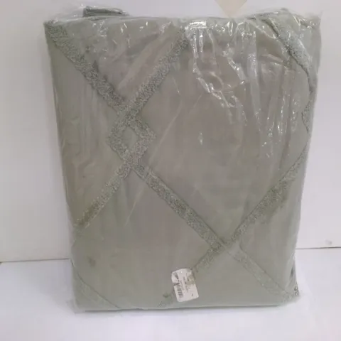 BAGGED HENTZ KHAKI 144 TC DUVET COVER SET