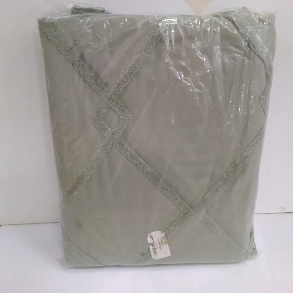 BAGGED HENTZ KHAKI 144 TC DUVET COVER SET