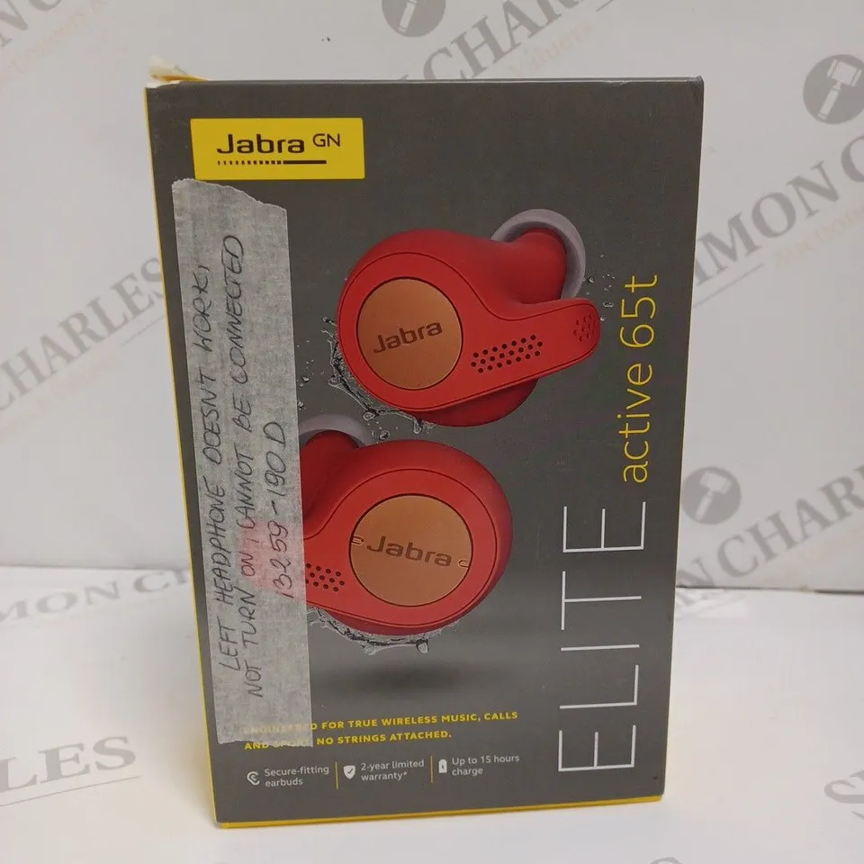 BOXED JABRA ELITE ACTIVE 65T EARBUDS