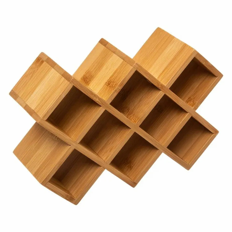 18 JAR WALL MOUNTED CABINET SPICE RACK