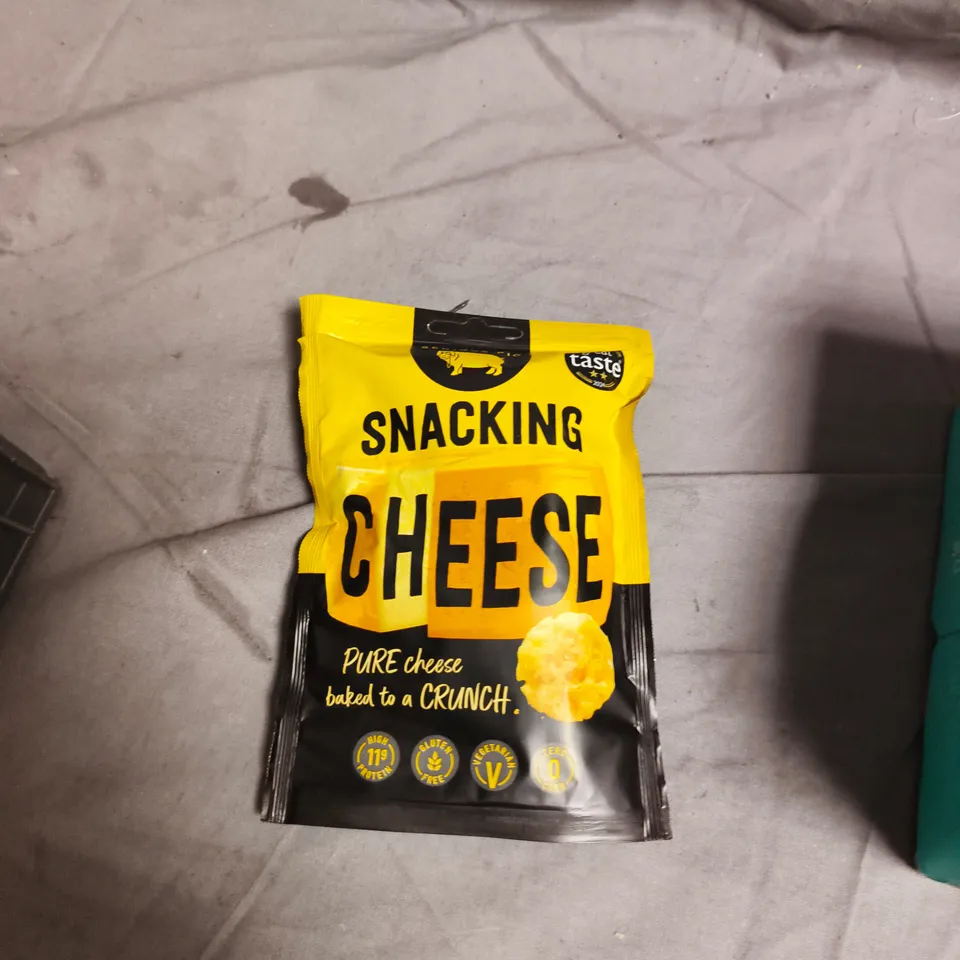 APPROXIMATELY 10 ASSORTED FOOD ITEMS INCLUDING GOODRAYS CBD DRINK , REAL GOURMET CREAM OF COCONUT AND SNAKING CHEESE