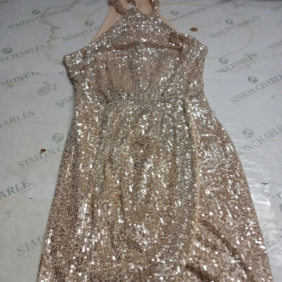 LIPSY LONDON SEQUIN DRESS SIZE 10