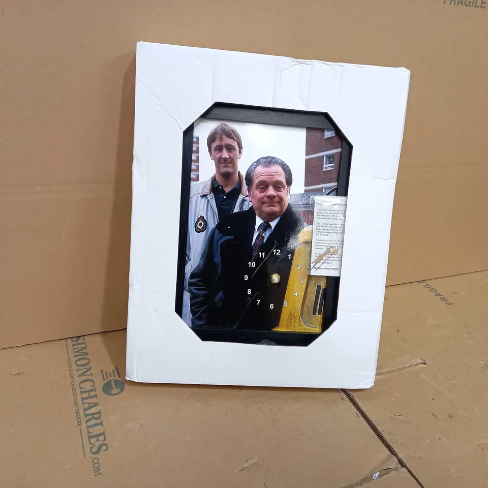 ONLY FOOLS AND HORSES CLOCK