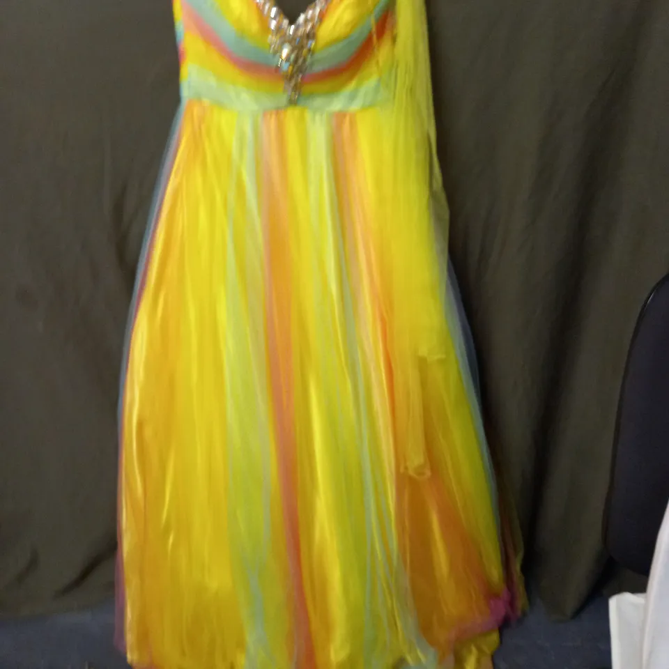 FAIRY GODMOTHER BY HERMIONE OCCASIONAL DRESS IN MULTI - 4