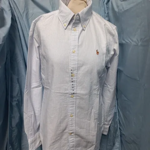POLO RALPH LAUREN SLIM FIT STRIPED SHIRT – MEN’S SIZE M