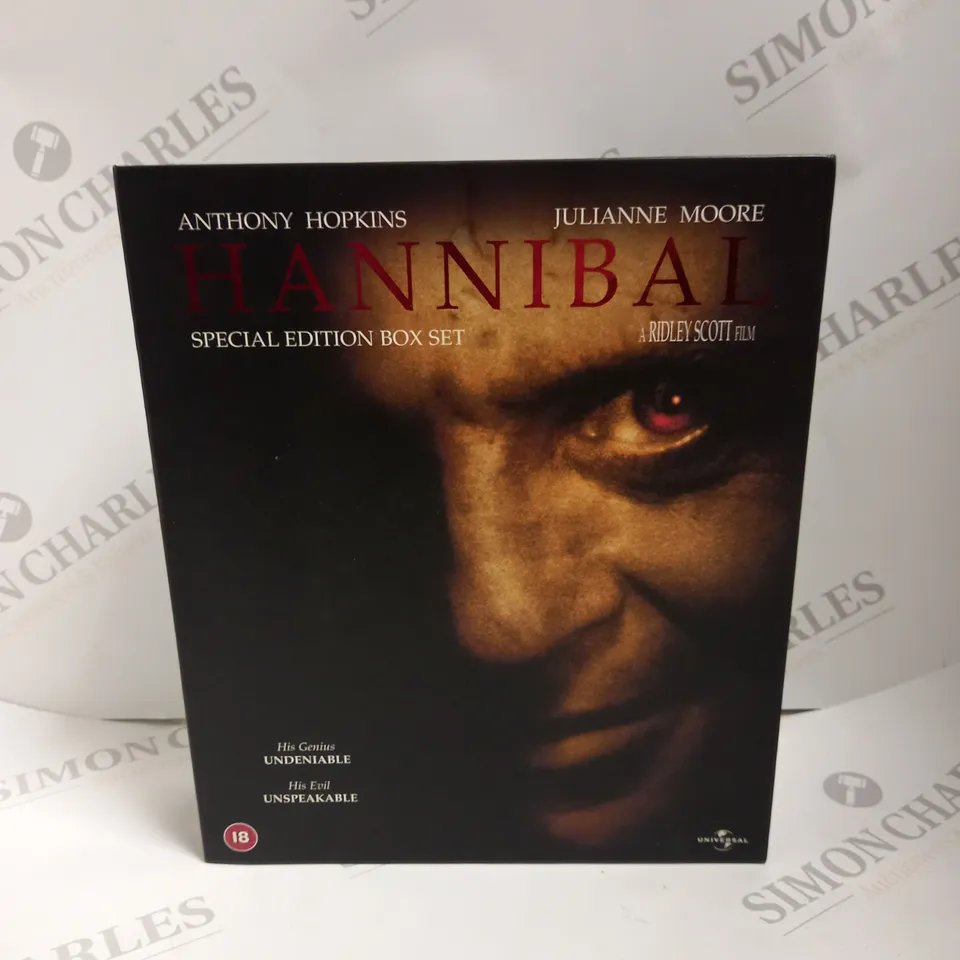 BOXED HANNIBAL SPECIAL EDITION SET. INCLUDES VHS, CD & JOURNAL