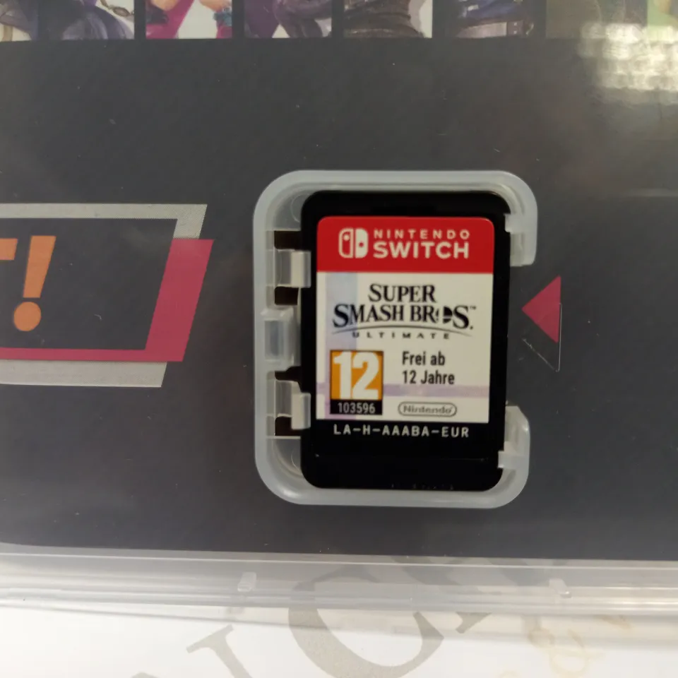 NINTENDO SWITCH SUPER SMASH BROS ULTIMATE GAME