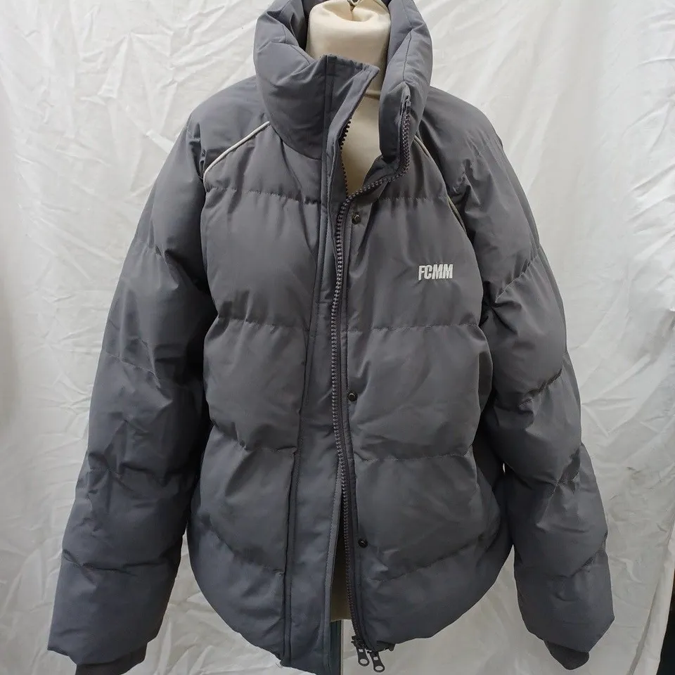 FCMM PADDED COAT, GREY - SIZE MEDIUM